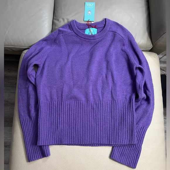 NWT - Zara x Harry Lambert 100% Wool Crew Neck Sweater - Size M - Picture 4 of 10